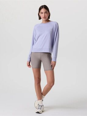 Vuori Lavender Long Sleeve Halo Crew